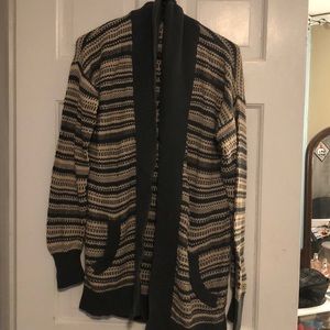 Open sweater